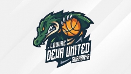 Basketball Louvre Surabaya team logo