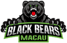 Basketball Macau Black Bears team logo