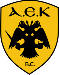 Basketball AEK Athens team logo
