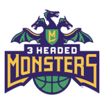 Basketball 3 Headed Monsters 3x3 team logo