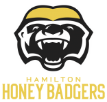 Basketball Hamilton Honey Badgers team logo