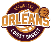 Basketball Orleans team logo