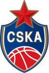 Basketball CSKA Moscow team logo
