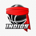 Basketball Indios team logo