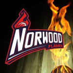 Basketball Norwood Flames team logo