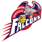 Basketball Newcastle Falcons W team logo