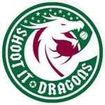 Basketball Shoot it Dragon team logo