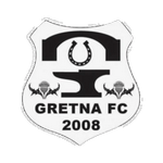 Football Gretna 2008 team logo
