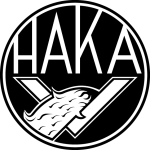 Football haka team logo