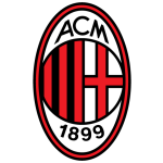 Football AC Milan team logo