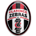 Football Clarence Zebras team logo