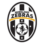 Football Moreland Zebras team logo